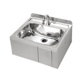 3Monkeez AB-KNEEHBTMV-TF - Hands Free Knee Operated Stainless Steel Time Flow Basin