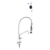 3Monkeez T-3M53512 - Stainless Steel Line Retractor Dual Hob Mount Pre-Rinse