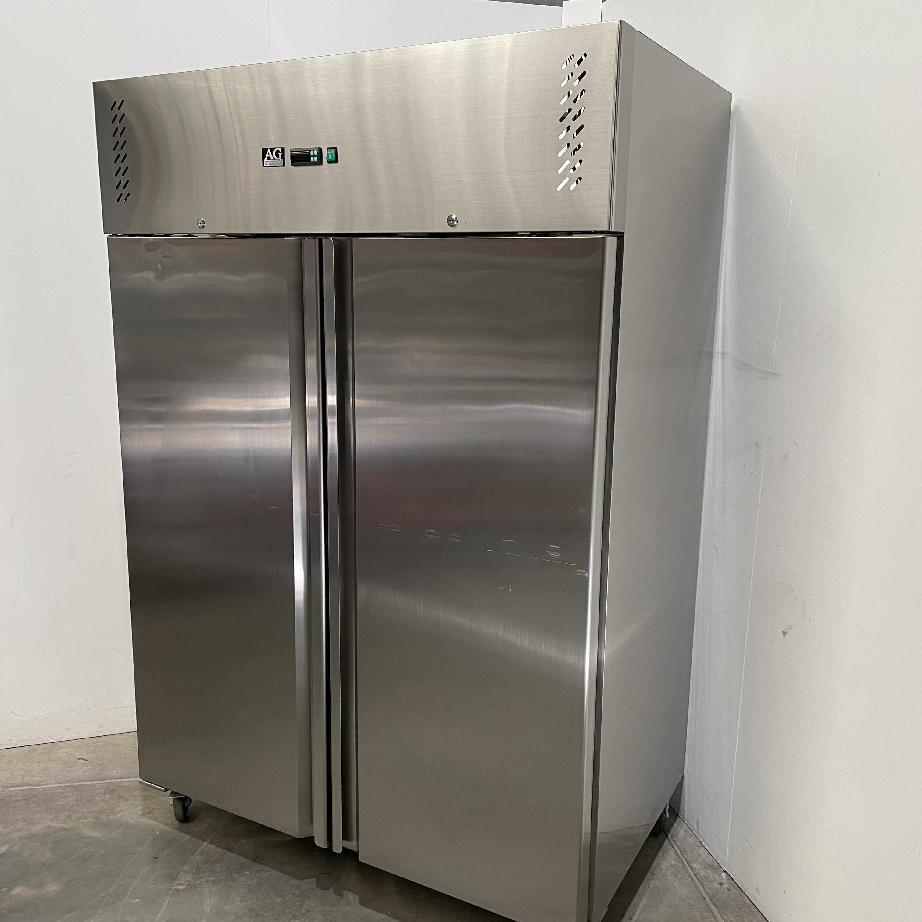 AG 1200 Litre Upright Double Door Stainl