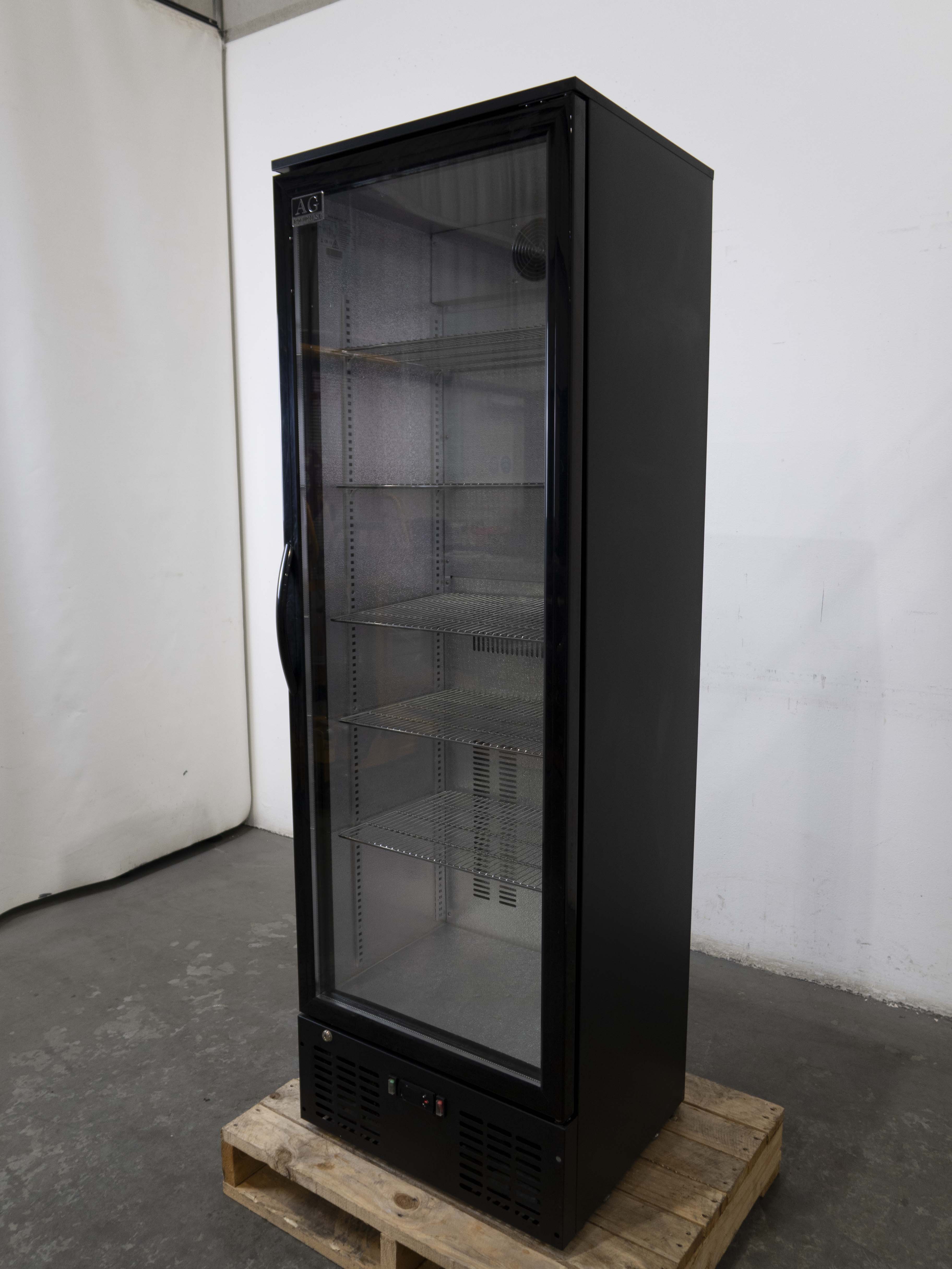 AG B300G Upright Glass Door Display Fridge
