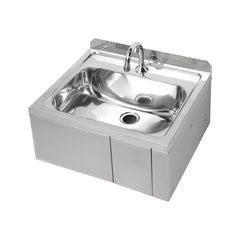3Monkeez AB-KNEEHBT-1 - Hands Free Knee Operated Stainless Steel Basin