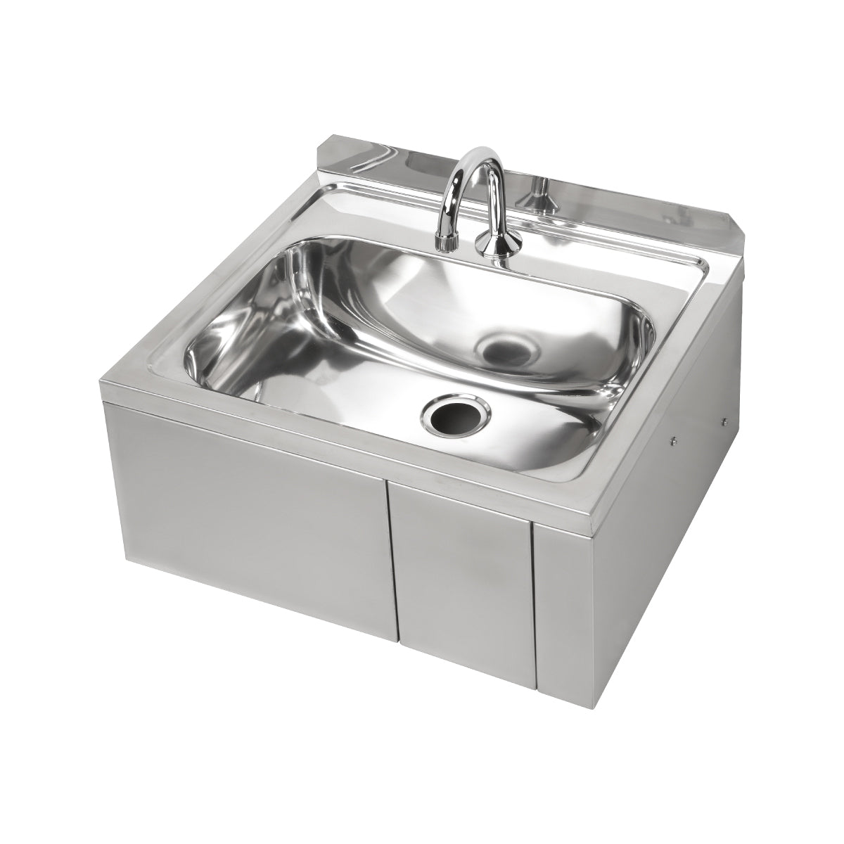 3Monkeez AB-KNEEHBTMV-1 - Hands Free Knee Operated Stainless Steel On/Off Basin