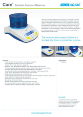 Adam Equipment Core CQT 1501 - Portable Compact Balance