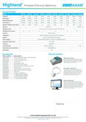 Adam Equipment Highland HCB 153 - Portable Precision Balance